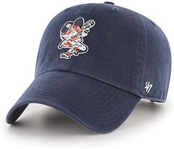 '47 底特律老虎队 MLB 蓝色小猫面糊可调节棒球帽