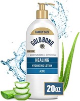 Gold Bond Ultimate Healing Skin Therapy Lotion 深层润肤乳液，家庭装，芦荟，20 盎司，566克