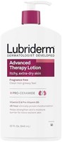 Lubriderm Advanced Therapy 香氛保湿乳液，含维生素E和维生素原B5，提供保湿，不油腻，946ml