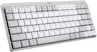 logitech 罗技 适用于 Mac MX Mechanical Mini 键盘 带灯无线键盘 扁平按键 静音按键 背光