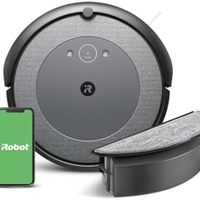 iRobot 艾罗伯特 Roomba Combo i5 (i5172) 吸尘和擦拭机器人,无线局域网,智能导航,2 个橡胶刷