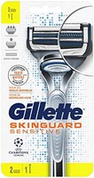 Gillette 吉列 SkinGuard 敏感肌肤男士剃须刀，附2件刀片