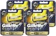 Gillette 吉列 ProShield 替换刀头 4个装 × 4个装(16个替换刀头)