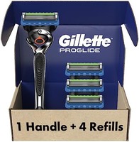 Gillette 吉列 ProGlide 男士剃须刀手柄 + 4 个刀片替换装
