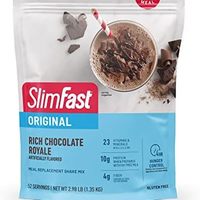 Slimfast 代餐粉 奶昔混合物 10 克蛋白质 52 份（包装可能有所不同）