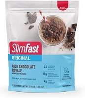 Slimfast 代餐粉 奶昔混合物 10 克蛋白质 52 份（包装可能有所不同）