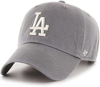 '47 Los Angeles Dodgers 深灰色 Clean Up 可调节帽子,成人均码