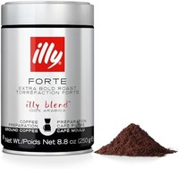 illy 意利 Forte 阿拉比卡咖啡豆 (250克) 每罐