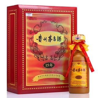 MOUTAI 茅台 15年酱香型白酒 陈酿  500ml*6瓶（原箱）