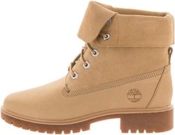 Timberland 添柏岚 女式 Jayne 防水麂皮折叠靴