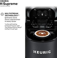 Keurig 单杯制作咖啡机 可拆水箱 塑料材质 1950ml 黑色 K-Supreme