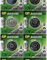 KALEETO 凯利特 GP超霸 纽扣碱性环保超值耐用电池 适用手表 计算器 超值10粒/卡*3卡 A76-LY(银色)
