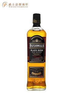 百世醇黑标 爱尔兰调和威士忌酒700ml布什米尔Bushmills