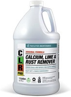 CLR PRO 钙、石灰和锈迹去除剂 - 快速去除钙和石灰沉积物、顽固锈渍和家庭硬水沉积