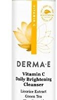 Derma e 均匀焕肤洁面乳，含维生素 C，6 盎司