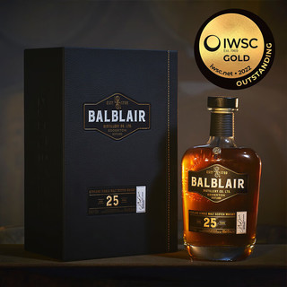 巴布莱尔（Balblair）苏格兰高地单一麦芽威士忌洋酒700ml年货 巴布莱尔25年 700ml