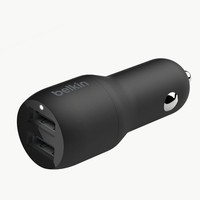 belkin 贝尔金 2 端口 USB 车载充电器 24W（Boost Charge Car Charger USB 车载充电器）