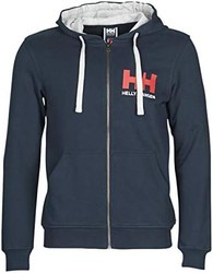 HELLY HANSEN 哈雷汉森 男士标准 Hh 徽标全拉链连帽衫