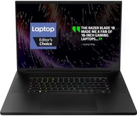 RAZER 雷蛇 Blade 18 游戏笔记本电脑:NVIDIA geForce RTX 4080-13 代英特尔 24 核 i9 HX CPU