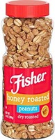 Fisher 纷时乐 Snack 蜂蜜烤花生, 黄金烘焙, 14盎司（396克）