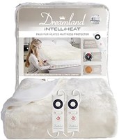 Dreamland Intelliheat 快速加热超软人造毛床垫保护套特大号、电热毯 200 x 150 厘米