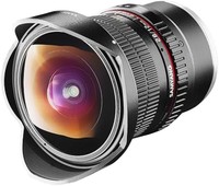 SAMYANG 森养光学 1112103101 12 毫米 F2.8 镜片 适用于尼康 AE1112106101 Sony E 黑色