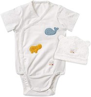 Fehn 056532 婴幼儿衣服和帽子 fehnNATUR - 婴儿初始装备套装，男女皆宜