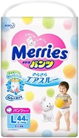 Merries 妙而舒 花王（Merries）拉拉裤 L44片 大号学步裤（9-14kg）（日本原装进口）