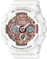CASIO 卡西欧 G-Shock GMA-S12MF-7A2CR系列女士耐冲击防水石英步行手表