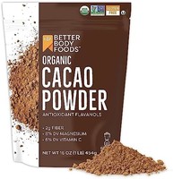 BetterBody Foods 可可粉，Non-GMO，无麸质食品，16盎司，454克