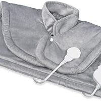 MEDISANA 马德保康 HP 622 电热毯，适用于肩部的热垫，带 6 个温度档位，肩部加热垫