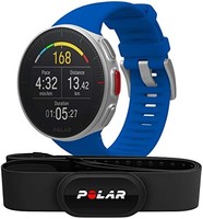 POLAR 博能 Vantage V – 优质 GPS 多运动手表，适用于多种运动和铁人三项训练（心率监测，运行电源，防水）