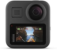 GoPro MAX-防水360+传统相机与触摸屏球形5.6K30高清视频16.6MP 360照片1080P直播流媒体稳定