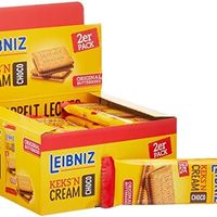 LEIBNIZ Keks'n Cream Choco Schokoriegel 2er - 18er Pack (18 x 38 g)