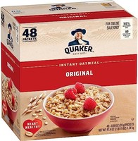 QUAKER 桂格 即食燕麦片，原味，独立包装，48 包