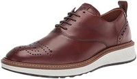 ecco 爱步 男子St. 1 Hybrid Derby Wing Tip牛津鞋