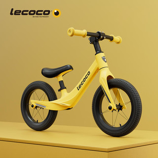 Lecoco 乐卡 儿童平衡车1-3-6岁滑步车自行车无脚踏单车溜溜车 奥利黄