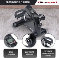 Ultrasport 迷你自行车,小型健身自行车,手臂和腿部锻炼器,适合老年人