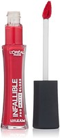 巴黎欧莱雅 L'Oréal Paris 巴黎欧莱雅 Infallible Lip Pro 哑光光泽,阿芙罗狄蒂之吻,6.2 毫升