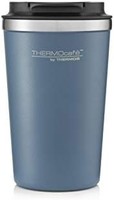 THERMOS 膳魔师 DF1340 海洋蓝 340ml ThermoCafe Earth Collection 翻盖随行杯