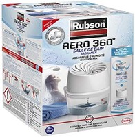 Rubson AÉRO 360° *器 适用于浴室 *器和冷凝 1 个设备 1 个补充装 450 克