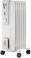 MaxxHome 电油取暖器 - 恒温器 - 电散热器 - 4 个加热档 - 过热保护 - 7 片- 1500W