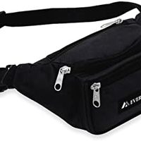 EVEREST 中性 签名腰包 标准款 044KD-BK 黑色 均码