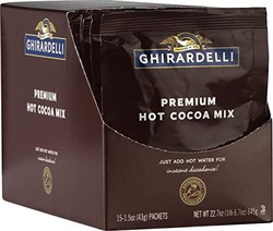 GHIRARDELLI 吉尔德利 优质热可可 袋装 浓郁巧克力，22.7 盎司（约643.53克），15 包