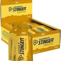 HONEY STINGER 经典能量凝胶，金色，带来运动营养，1.1盎司（34克），24包