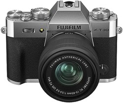 FUJIFILM 富士 X-T30 II | FUJINON XC15-45mm 相机套件，银色