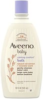 Aveeno 艾惟诺 婴儿舒适沐浴剂，舒缓薰衣草，香草，低变应原，不伤眼