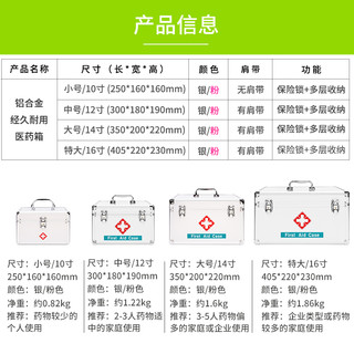 医药箱家用医疗急救箱家庭装大容量便携全套医用应急包药品收纳盒