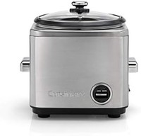 Cuisinart 美膳雅 CRC800E 电饭锅（700W 12 份 1 升）金属