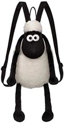 Shaun the Sheep 小羊肖恩 女士背包，黑色和白色，33 厘米